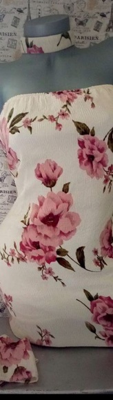 Floral mini dress summer dress - Picture 3 of 4